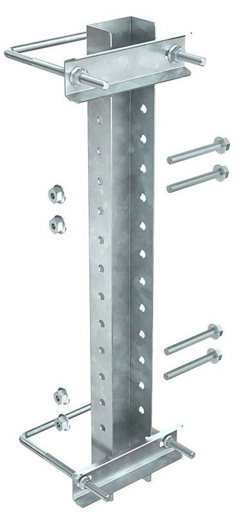 Крепление к опорам огражд. 40-62мм для 2-консолей IEK CLM50D-CO-062-2