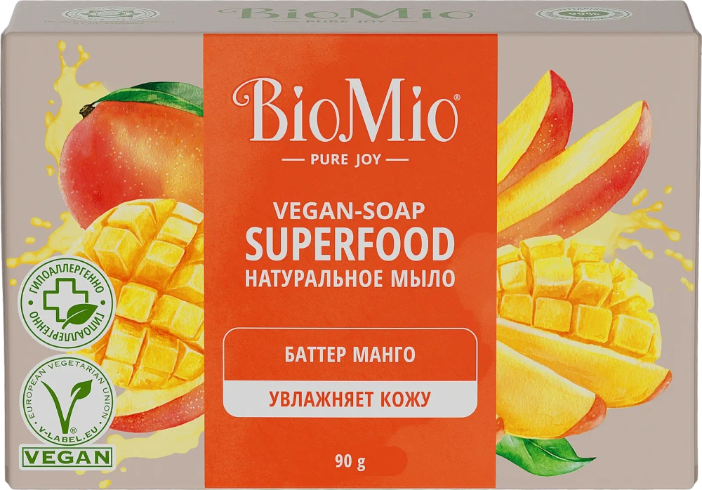Мыло BioMio натуральное Манго 90г