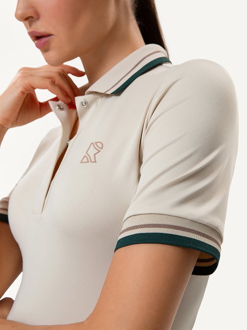 Поло High-Vibe, Beige