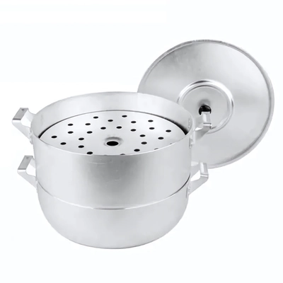 Мантоварка алюминиевая «Эконом» 4,5л с крышкой