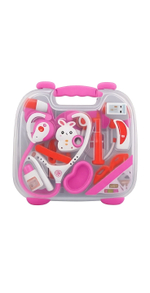 Детский набор Юный доктор со световыми и звуковыми эффектами в пластиковом кейсе