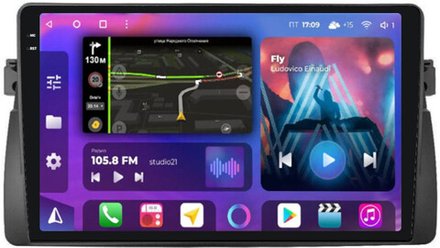 Магнитола для BMW 3 (E46) 1998-2006 - FarCar 708M на Android 13, QLED+2K, ТОП процессор, CarPlay, 4G SIM-слот