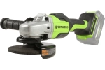 Аккумуляторная угловая шлифовальная машина Greenworks GD24AG без АКБ и ЗУ 3200207