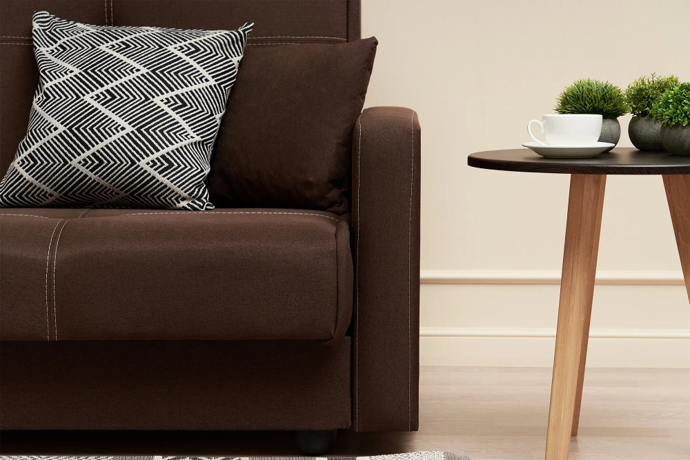 Диван-кровать Дуглас, спальное место 125х187, рогожка, книжка