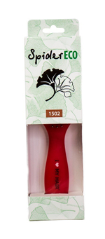 Щетка ILMH "Spider Soft" 1502 красная матовая L