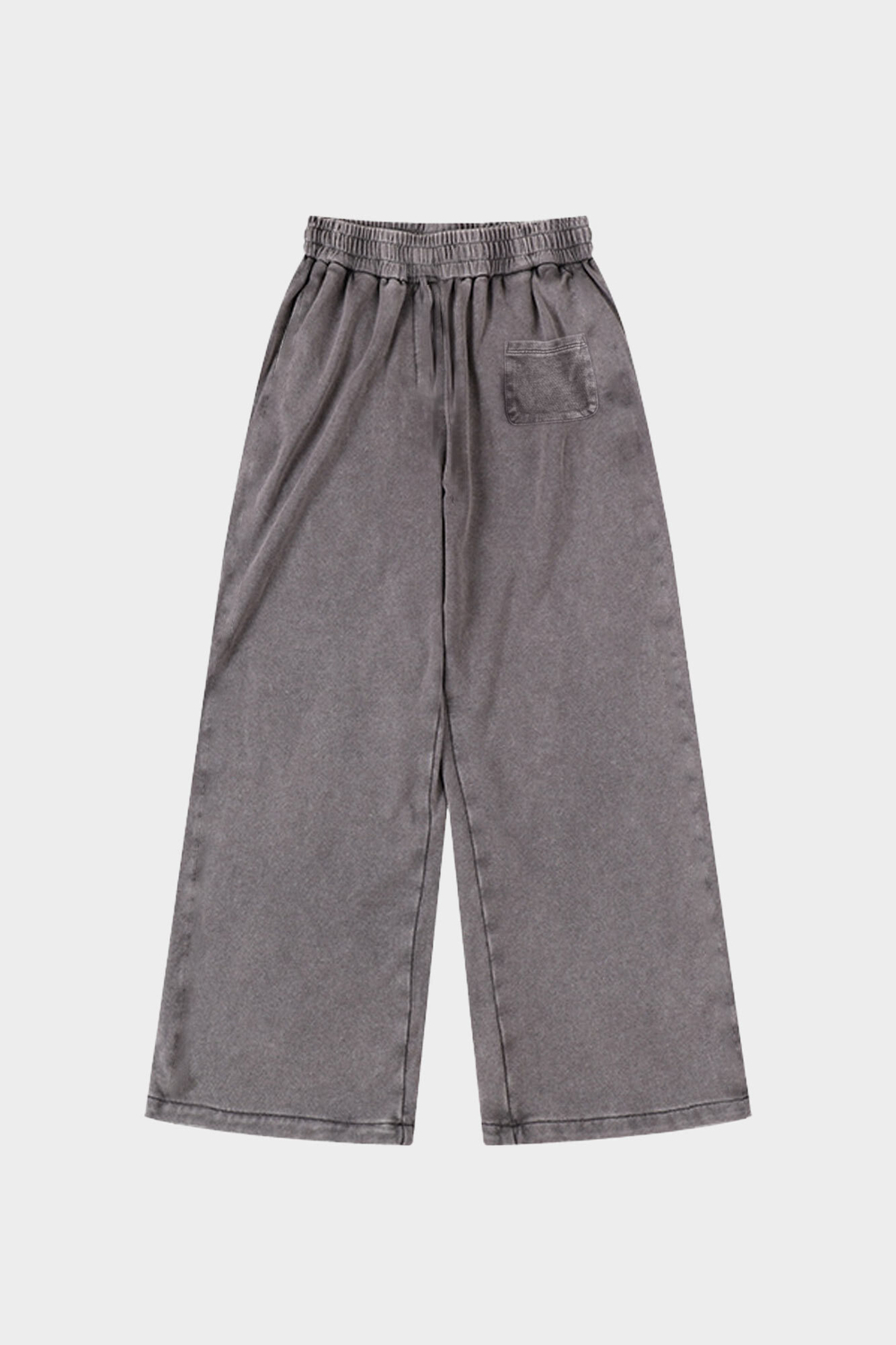 Трикотажные Брюки SHMOT "BLANK" GARMENT DYE Серый