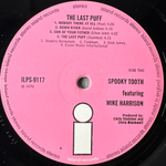 Spooky Tooth Featuring Mike Harrison ‎– The Last Puff (Англия 1970г.)