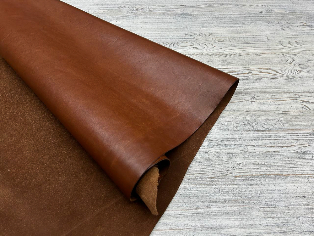 Jabron Lux Cognac (1,3-1,5 мм), цв. Коричневый, натуральная кожа