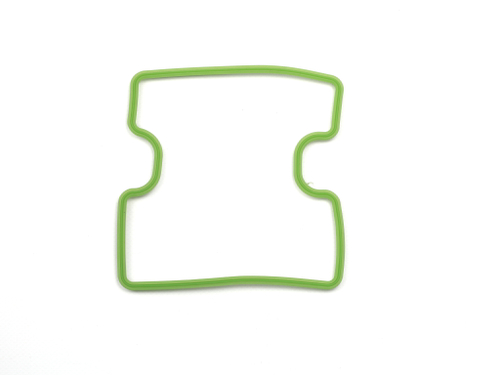 Прокладка клапанной крышки КАМАЗ ЕВРО-4 лапша под пластиковую крышку ЕНА-холдинг, зелёный силикон (ПТП64)