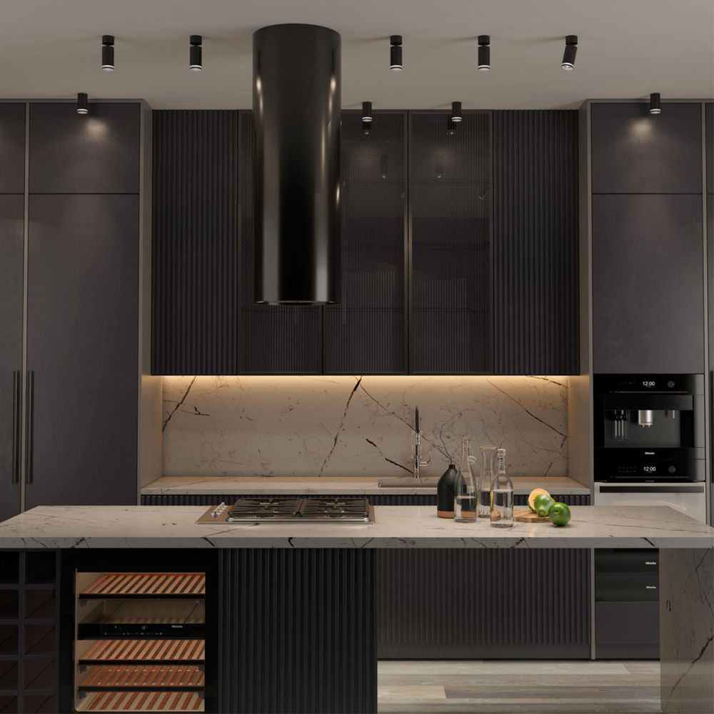 370889 OVER NT22 418 черный Светильник накладной IP20 GU10 9W 220V ULAR