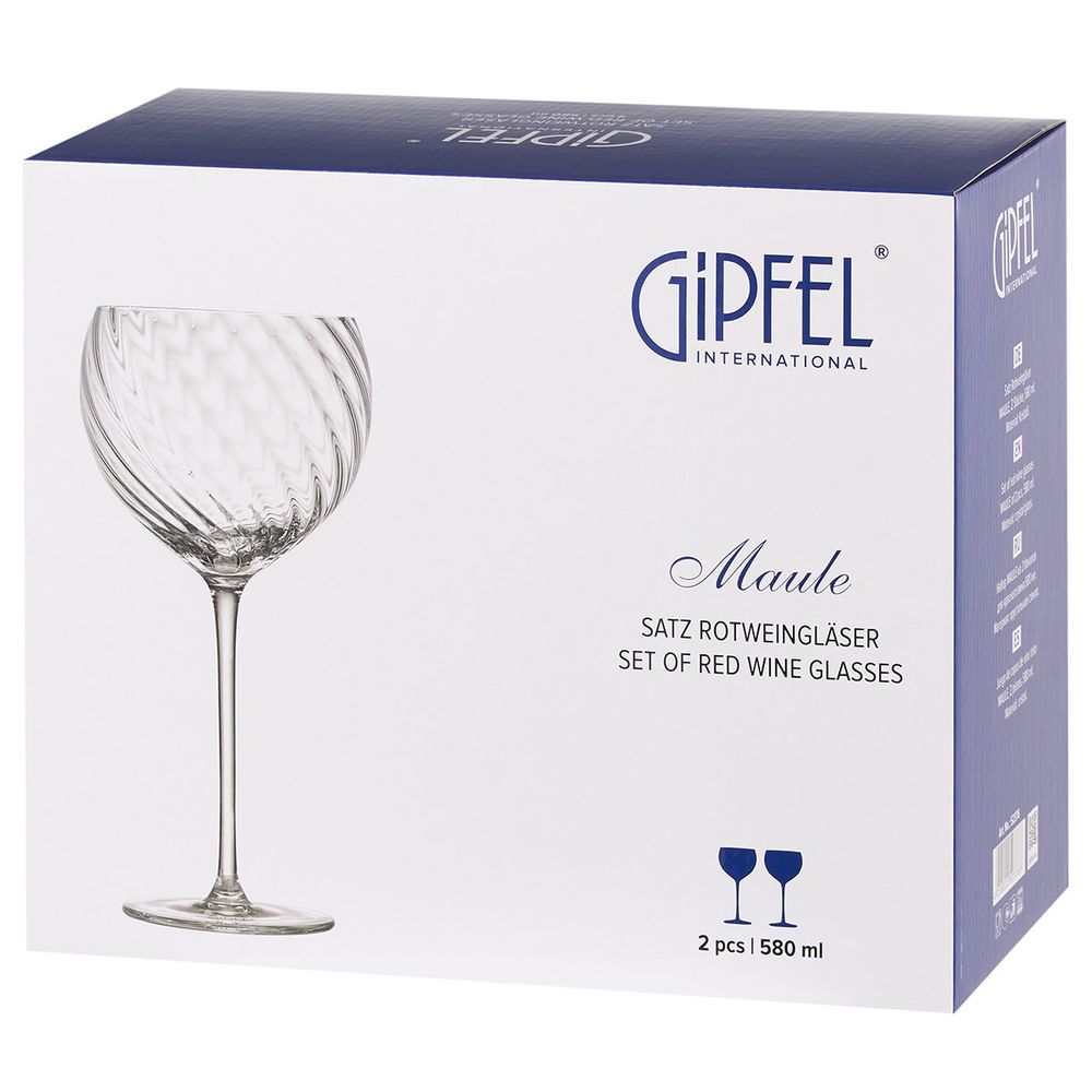Набор из 2 бокалов для красного вина Gipfel Maule 52376 580 мл