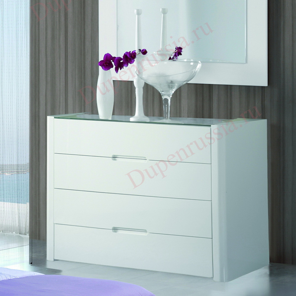 Комод горизонтальный DUPEN C-110 белый