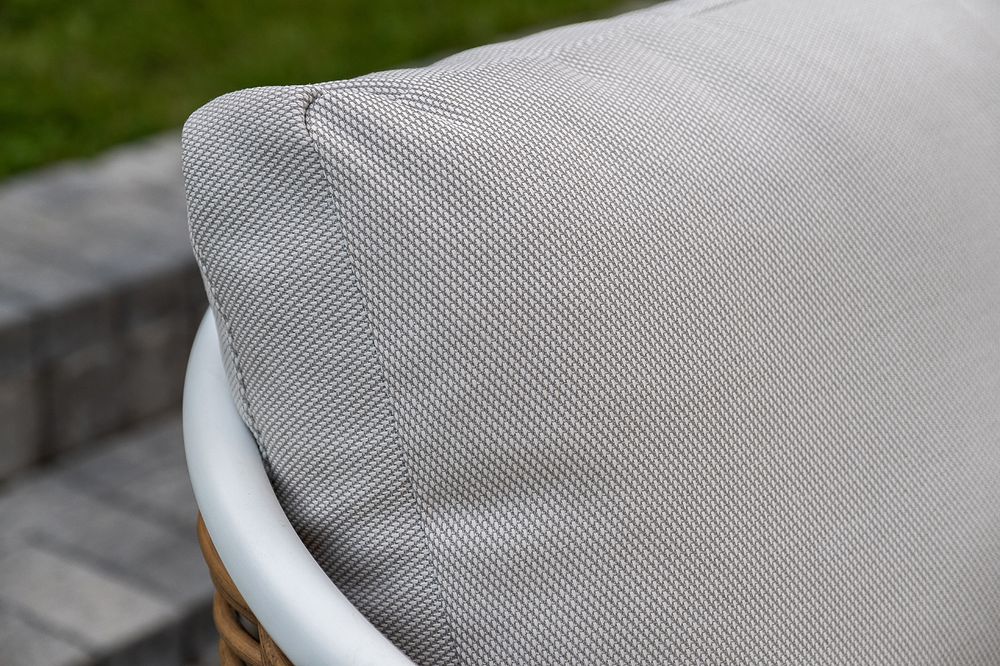 "Тоскана" лаунж-зона из искусственного ротанга, цвет соломенный