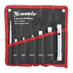 НАБОР КЛЮЧЕЙ MATRIX ТРУБЧАТЫХ ТОРЦЕВЫХ 7ПР 13719