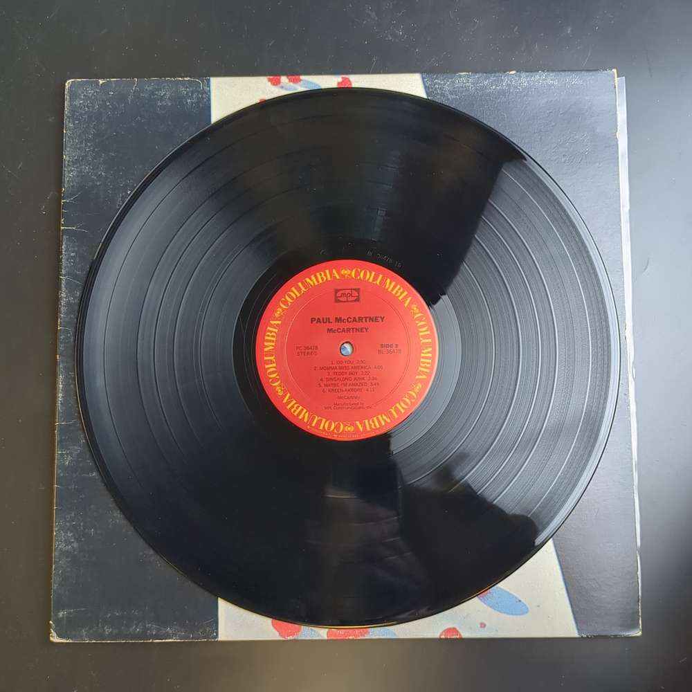 LP McCartney - The Lovely Linda . Виниловая пластинка 12 дюймов. USA