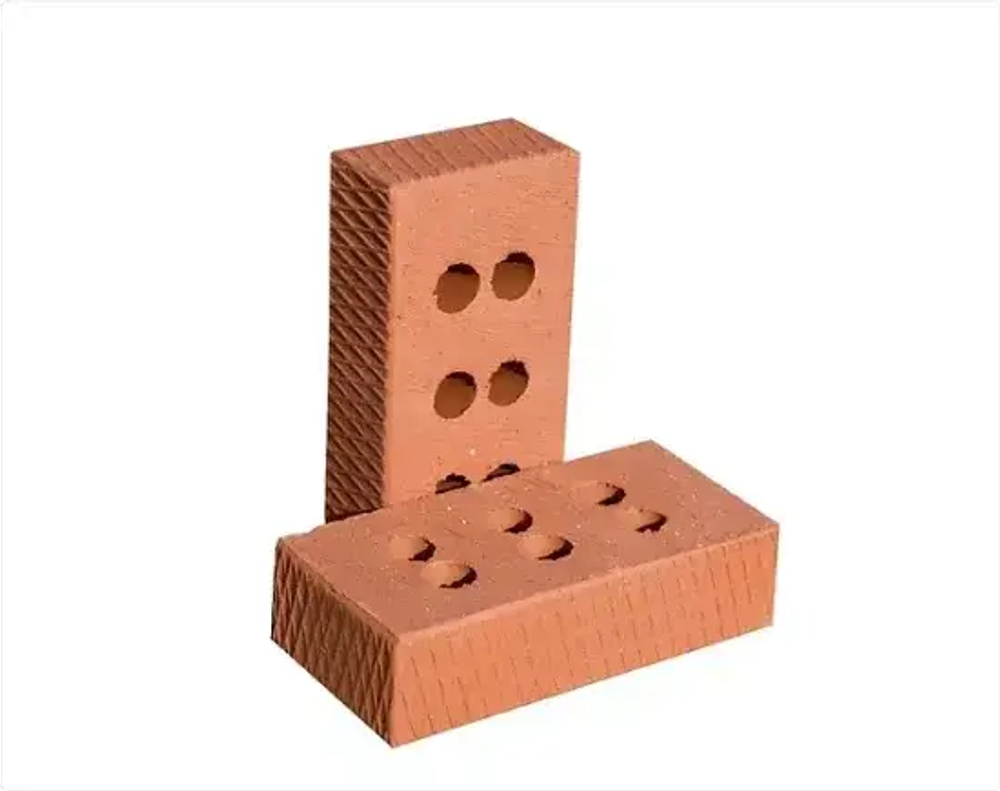 Кирпич рядовой полнотелый M200, сетка