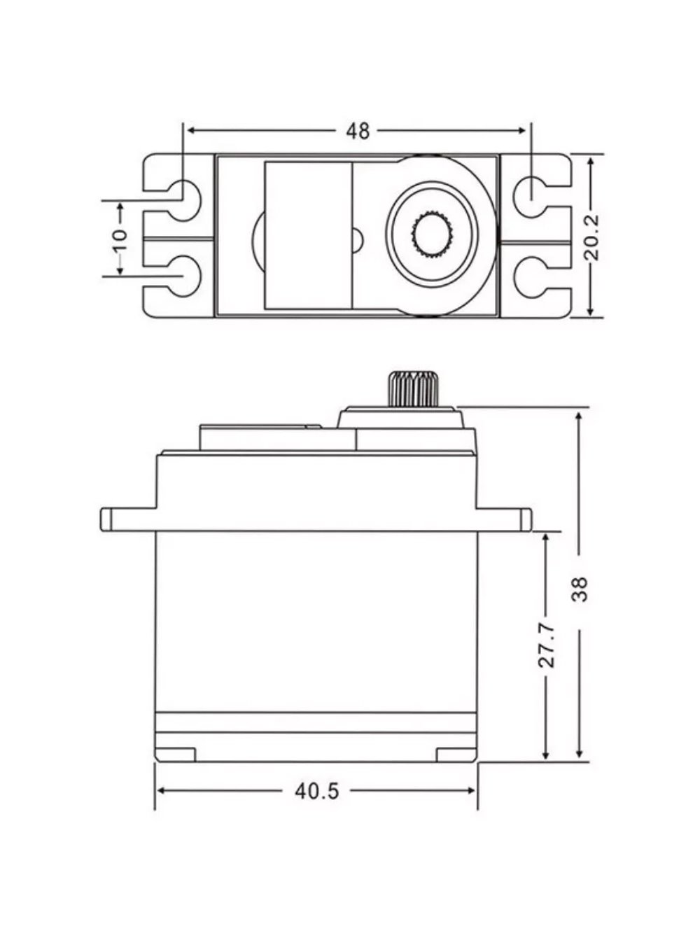 Сервомашинка цифровая JX Servo PDI-6221MG