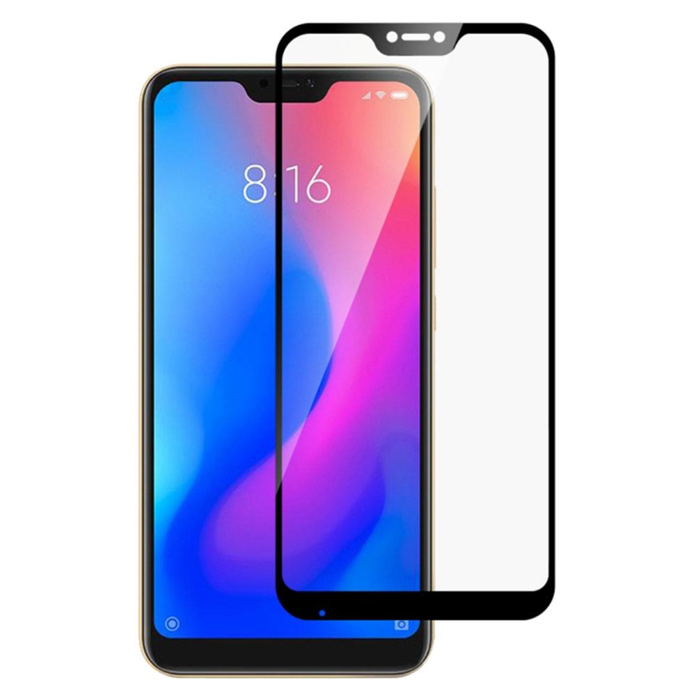 Защитное стекло &quot;Премиум&quot; для Xiaomi Redmi 6 Pro/Mi A2 Lite Черное