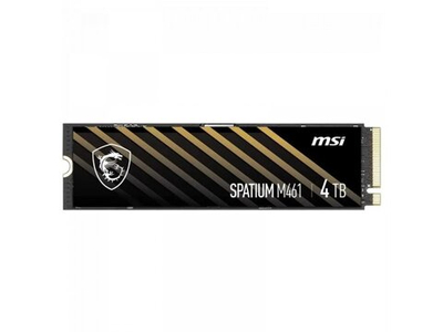 SSD накопитель MSI Spatium M461 4ТБ, M.2 2280, PCIe 4.0 x4 [S78-440R030-P83]