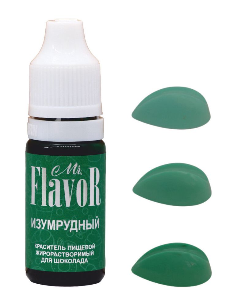 Краситель Mr.FlavoR Жирорастворимый Изумрудный 10мл