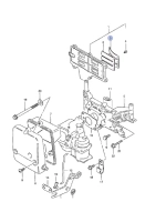 Стопор лепесткового клапана для лодок DT15A комплект 2шт