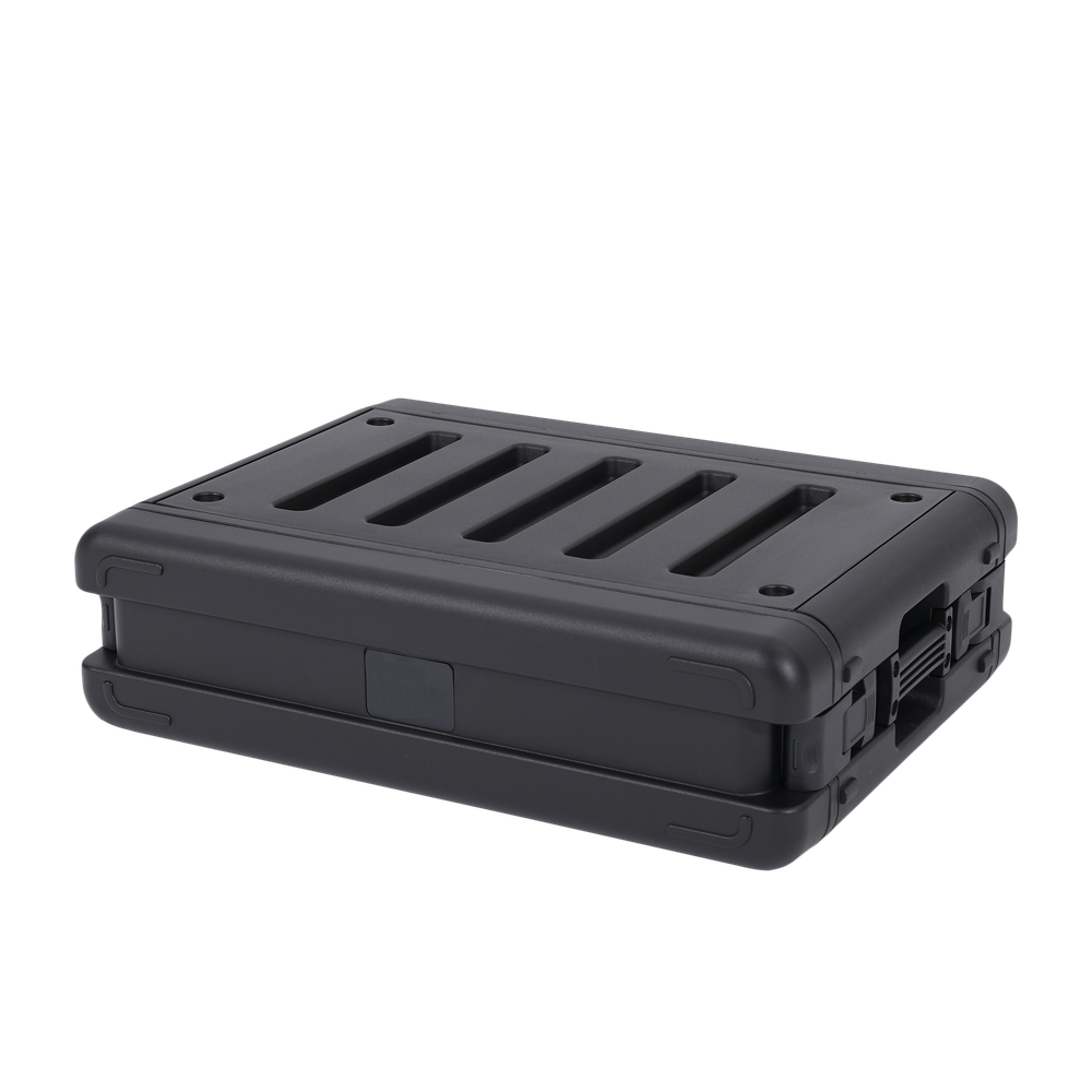 Ударопрочный пластиковый Рэковый кейс 2 юнита KZCASE@RACK2U30