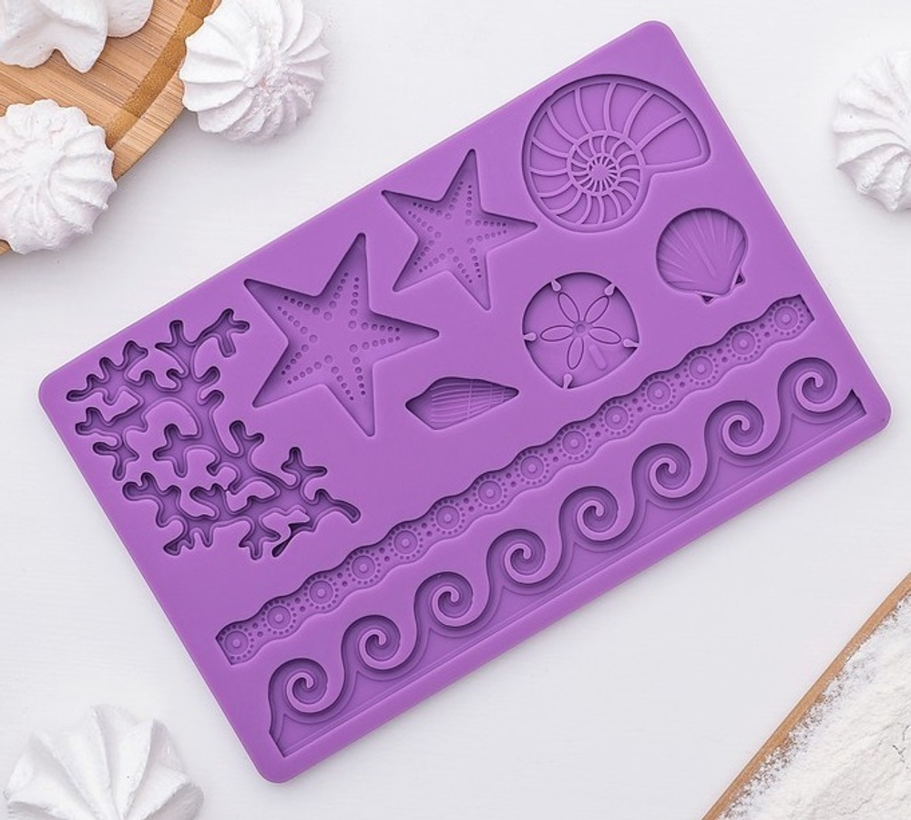 Молд "Морской узор"