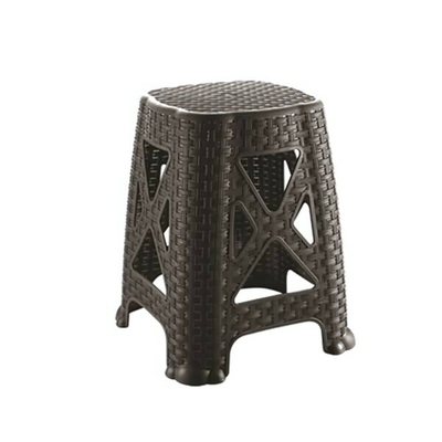 Табурет плетённый бежевый