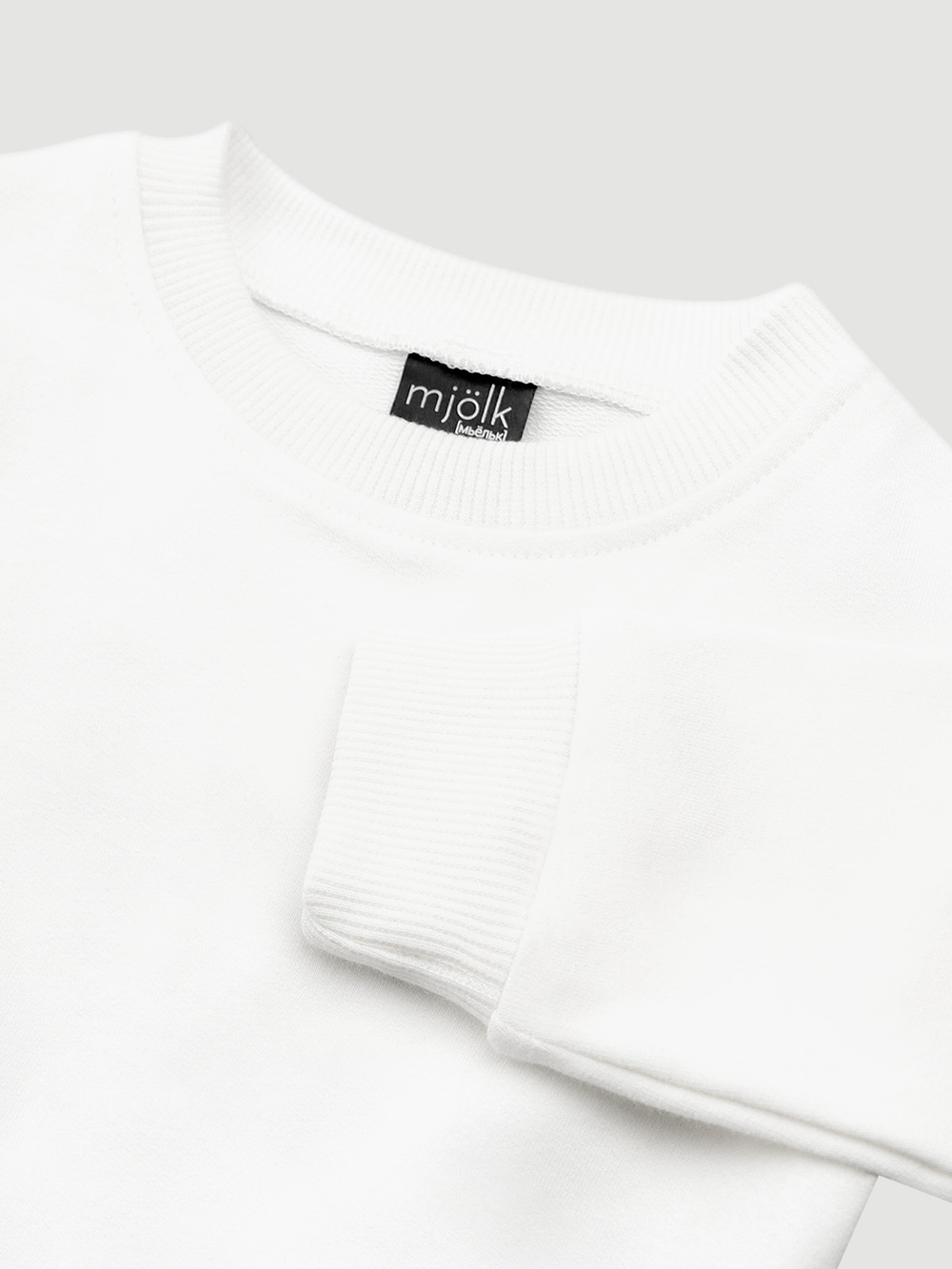 Комплект Mjölk Свитшот Ecru/Легинсы Радуга