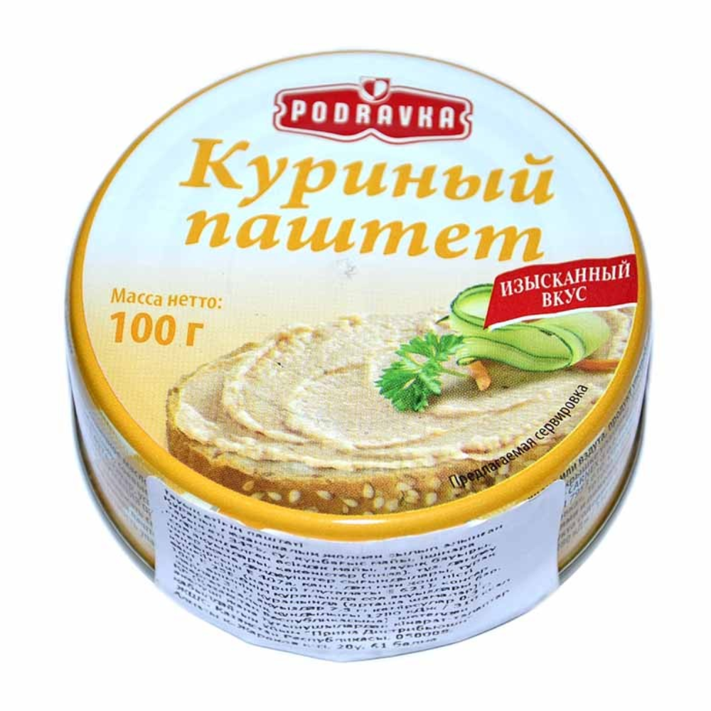 Паштет Podravka куриный 100 гр