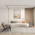 DK5763-DN Светильник для трека SHINE FLOW со светодиодом, D198*H27, 48V DC, 15W, RA?90, 3000K, IP20, темный никель, алюминий
