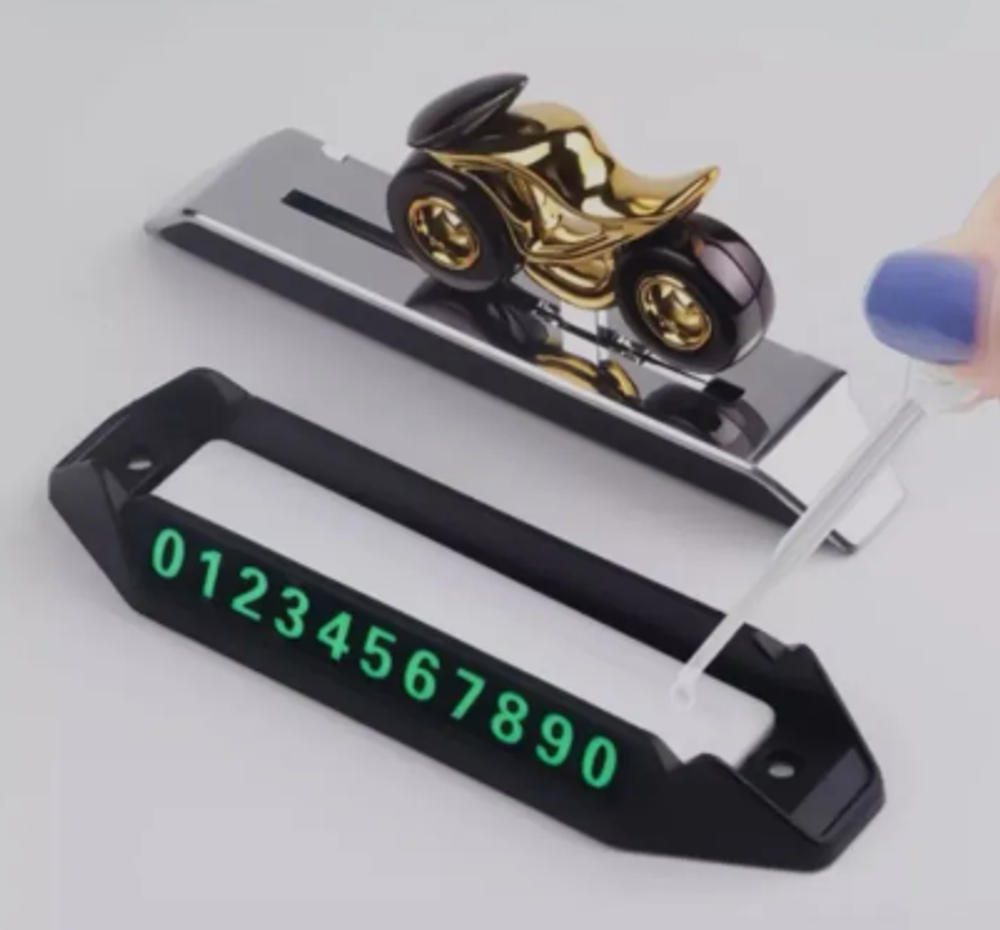 Ароматизатор-игрушка -на торпеду- Мотоцикл с автовизиткой- солн батар (жидк)- MS-26