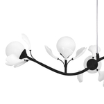 799087 Люстра CERAMO BW 8х6W(led) G9 ЧЕРНЫЙ/БЕЛЫЙ