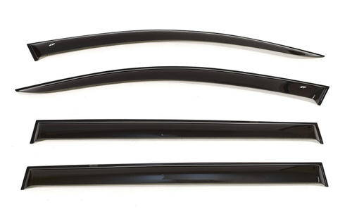 Дефлекторы боковых окон Cobra Tuning на Renault Megane 2 универсал 5 дв. 2002-2008 арт.R10902