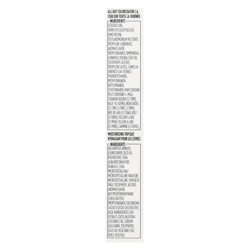 Covergirl, Outlast All-Day, оттенок для губ, розовато-лиловый, 550 шт., Набор из 2 предметов