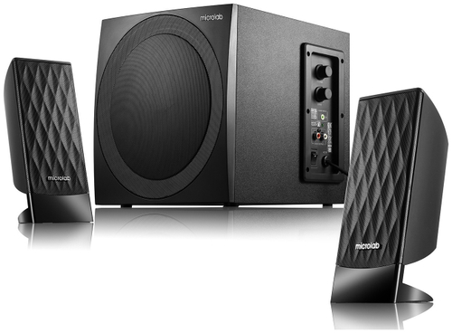 Компьютерные колонки Microlab M300 черный