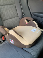 Автокресло (бустер) LB 311 (Teddy Bear) ПК (57. BROWN+BEIGE)