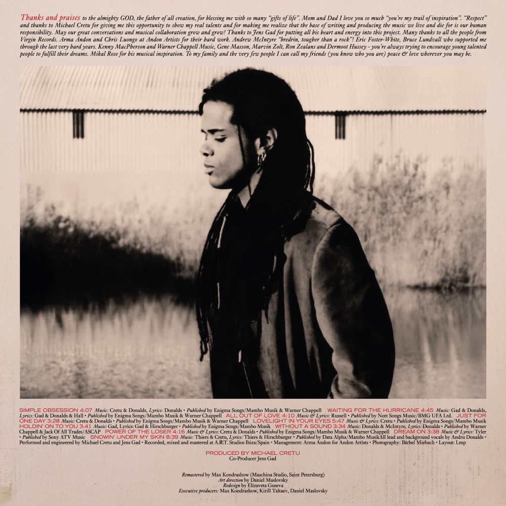 LP: Andru Donalds (Enigma) — «Snowin' Under My Skin» (1999/2025) [Black Vinyl]