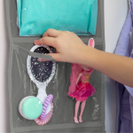 Кармашки для детского сада на липучке. Зайка