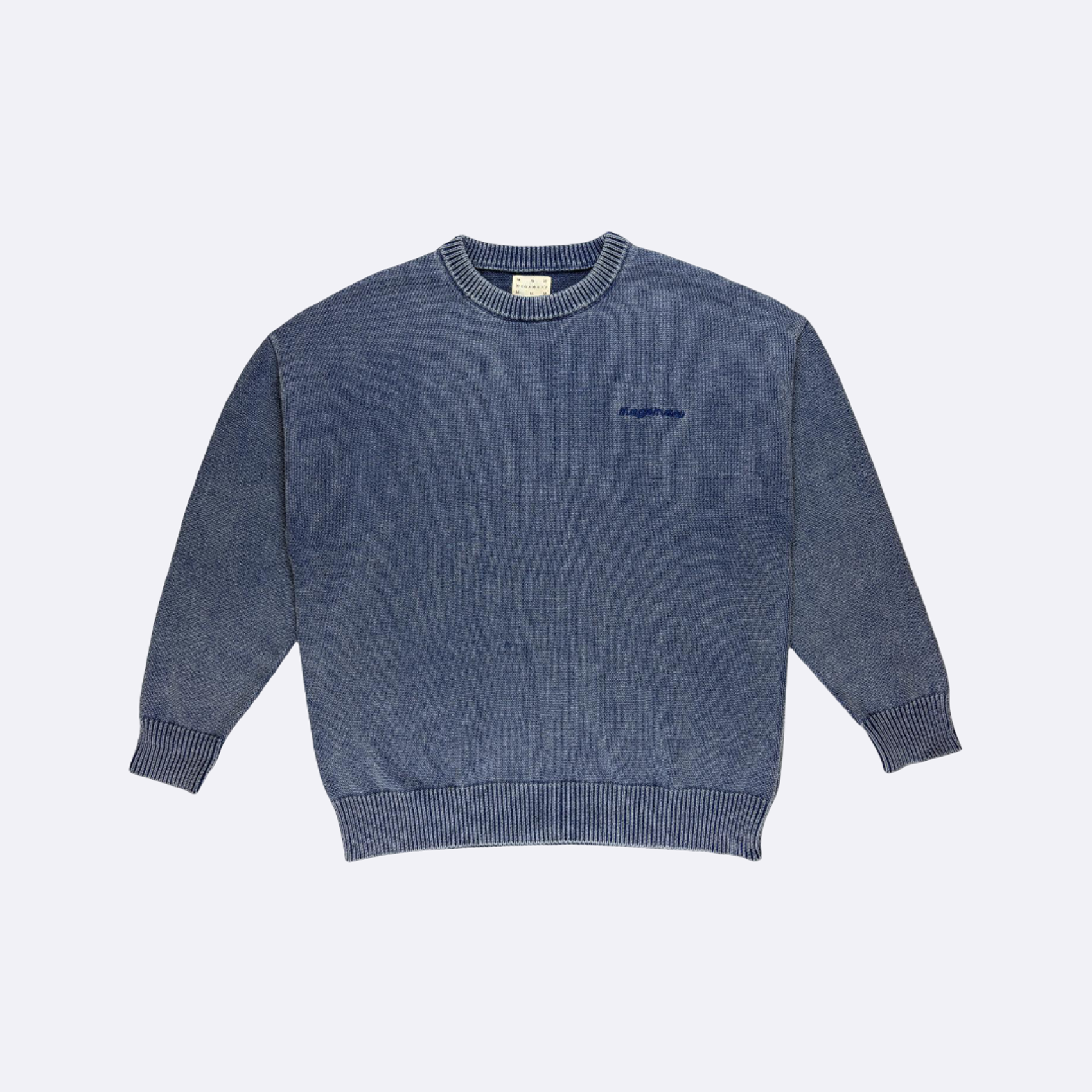 Свитшот Magamaev Default knit (blue/dye) артикул: - купить в магазине Дайс