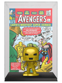 Фигурка Funko POP! Comic Covers Marvel Avengers #1 Iron Man (Exc) (28) 74133