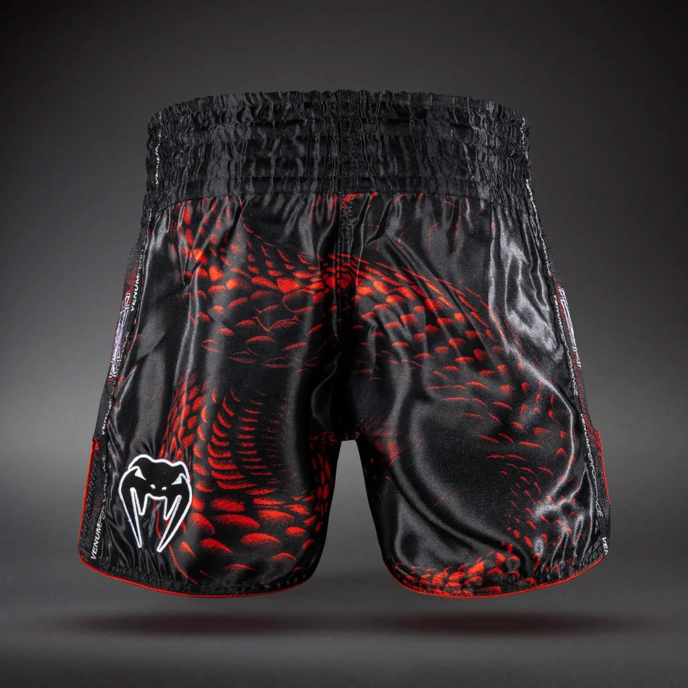 Шорты Venum Matupa Muay Thai black/red/silver