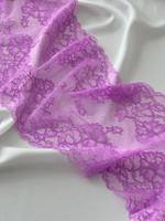 Кружево эластичное РОЗОВАЯ ЛАВАНДА 21 см