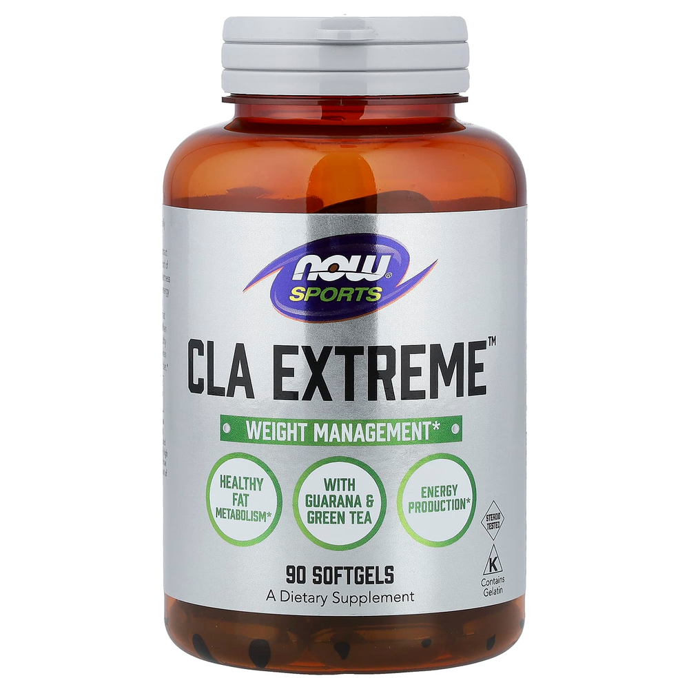 NOW Foods, Sports, CLA Extreme™, 90 капсул