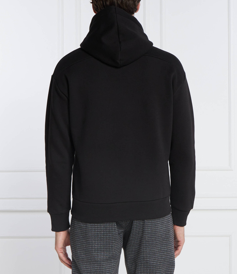 Худи LAYERED GEL LOGO HOODIE Calvin Klein - черный(K10K111820)