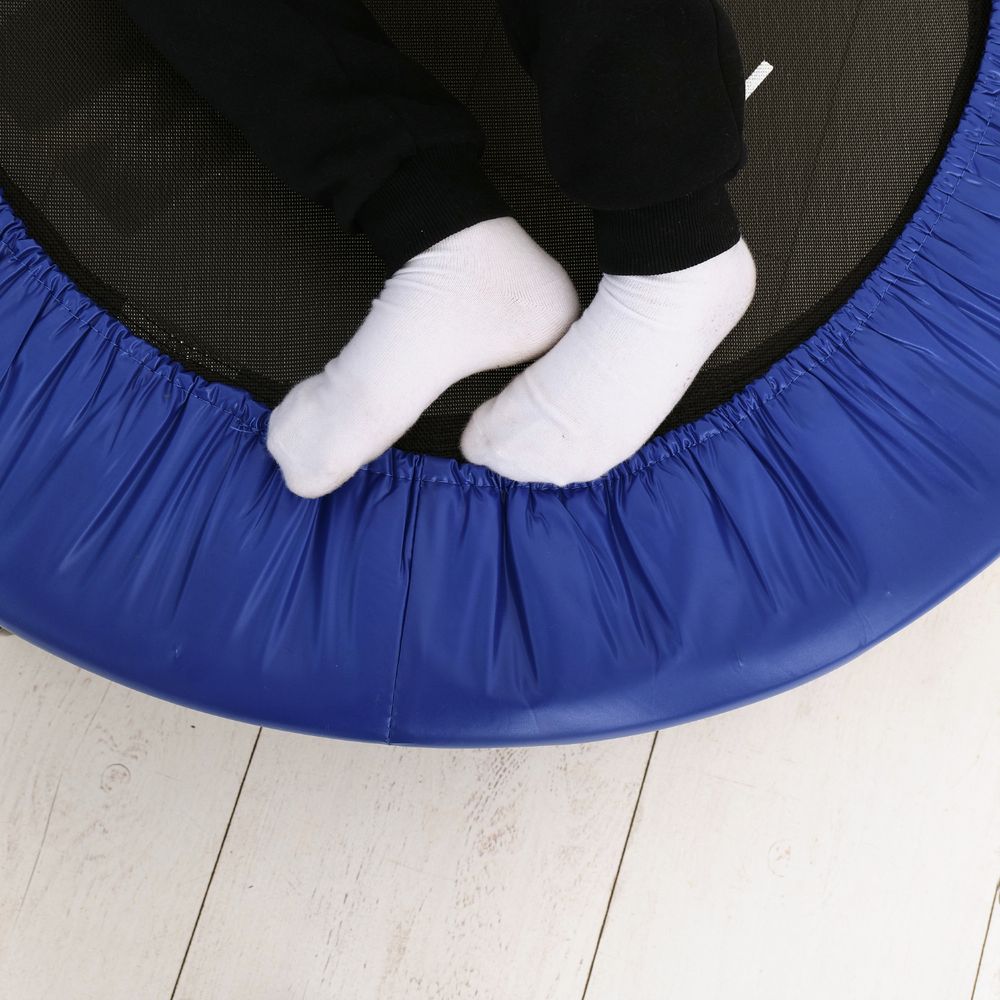Батут с поручнем DFC JUMPFIT 36&#39;&#39; синий