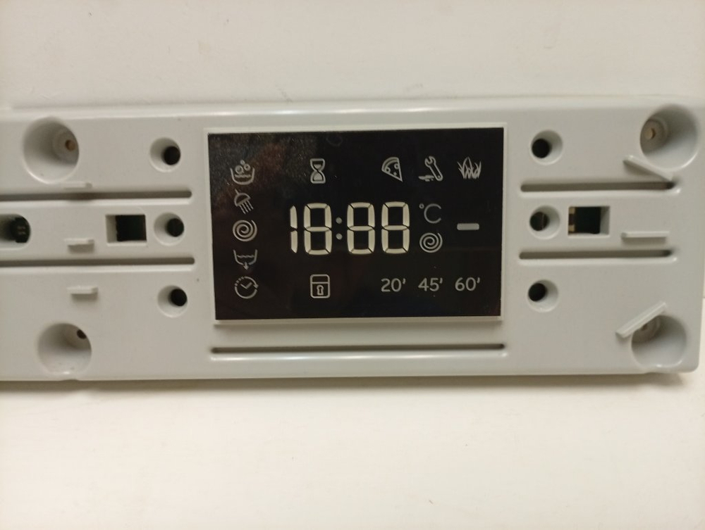BWE81282LB кт35 Модуль (плата индикации) для стиральной машины Indesit 21026218901 б/у
