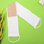 Мочалка для тела «ULTRAMARIN TORONTO», комбинированная, цвет белый, 70*11см