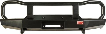 Бампер силовой передний ВАЗ Нива с защитной дугой и площадкой под лебедку РИФ