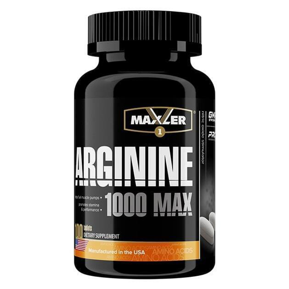 БАД Arginine 1000 max (100 tabs) Maxler